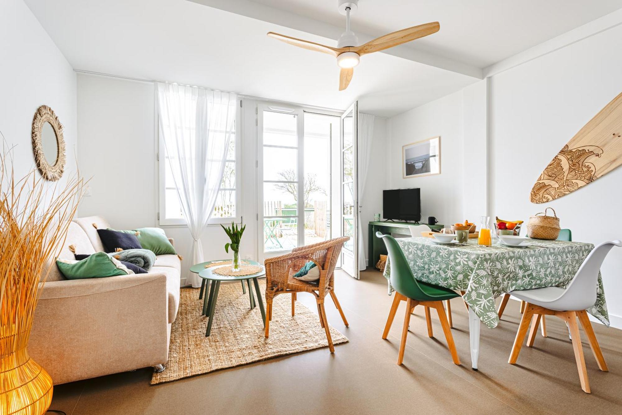 La Plage, T2 Vue Mer Rivedoux-Plage Ngoại thất bức ảnh